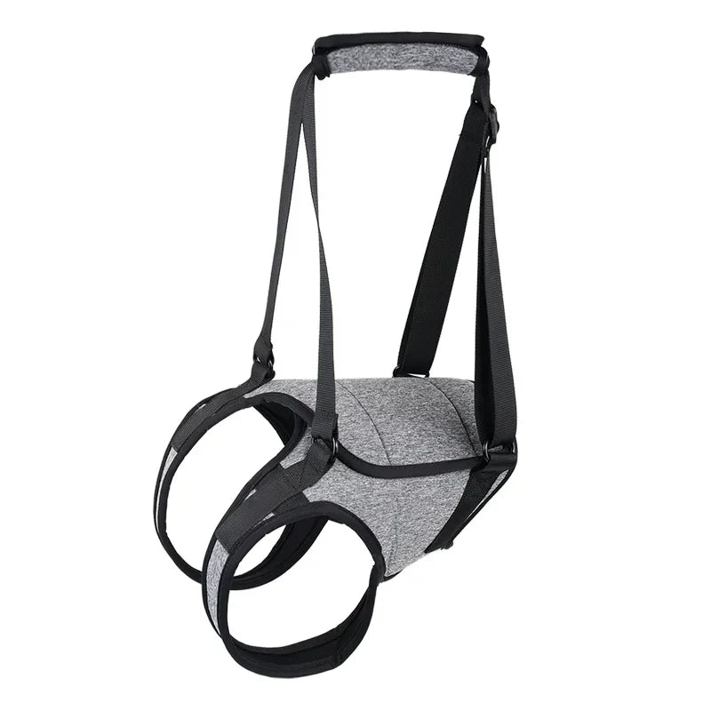 Cinta de Apoio Ajustável para Cães de Grande Porte – Suporte Traseiro Macio e Confortável para Reabilitação de Patas Traseiras
