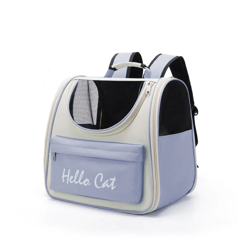 Mochila Pet com Almofada – Para Gatos e Cães Pequenos