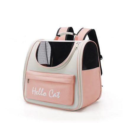 Mochila Pet com Almofada – Para Gatos e Cães Pequenos